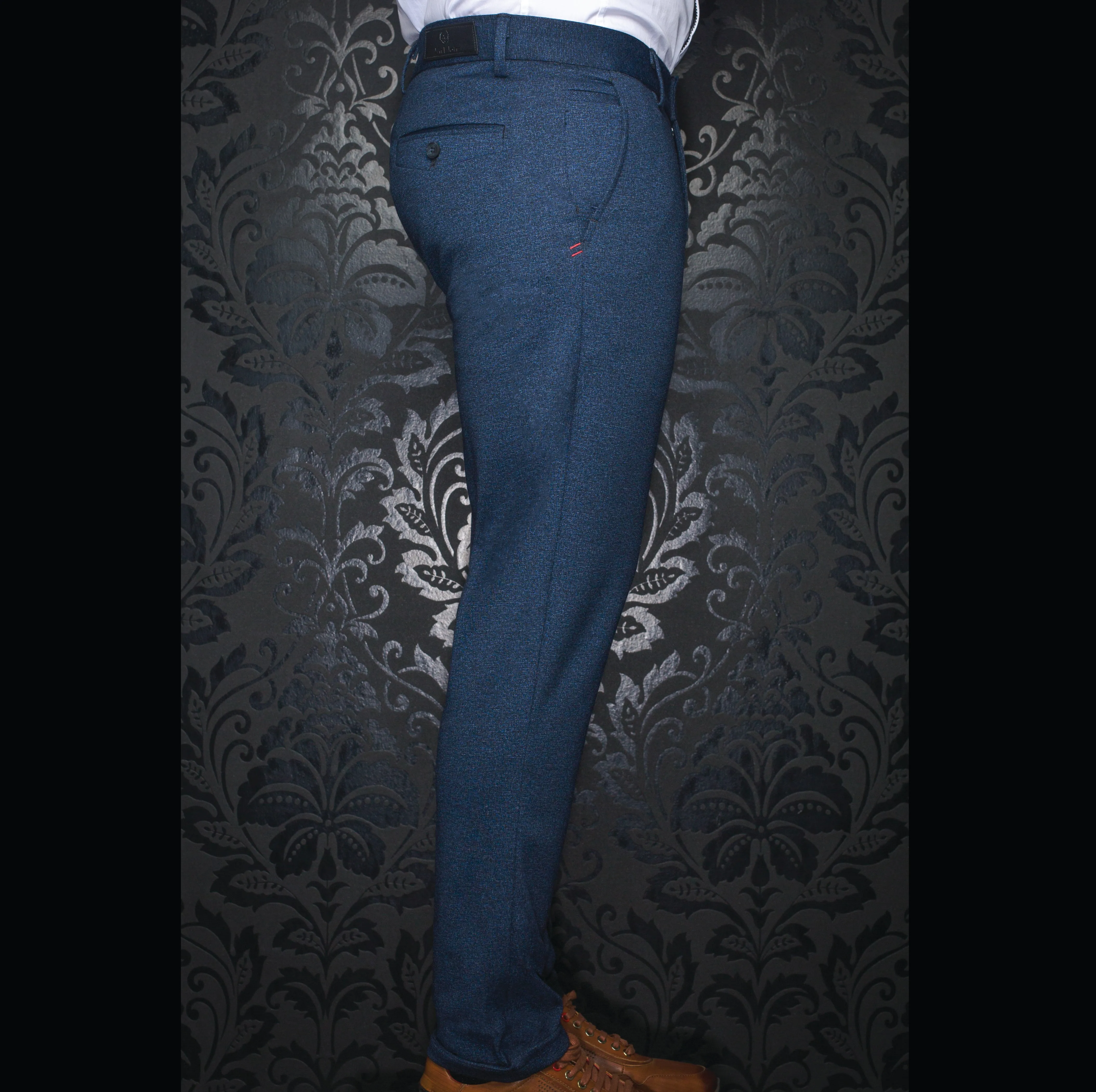 AU NOIR ULTRA STRETCH PANT- BALE-BERETTA Navy sold by Esco Clothiers
