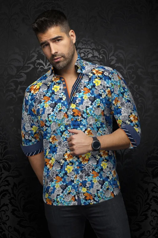 Au Noir Shirt | FLORINA. Multi sold by Esco Clothiers