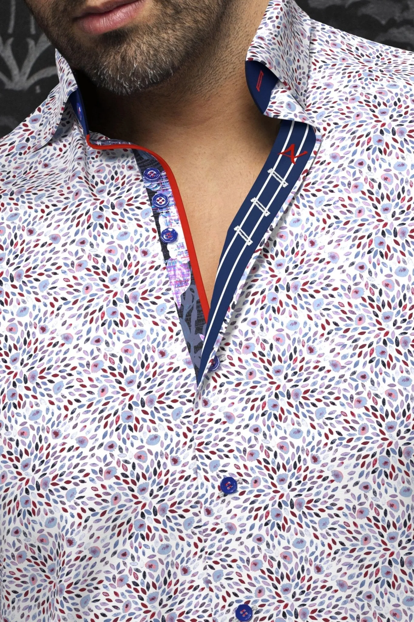 Au Noir Shirt | MARLEY, White sold by Esco Clothiers product image thumbnail 2