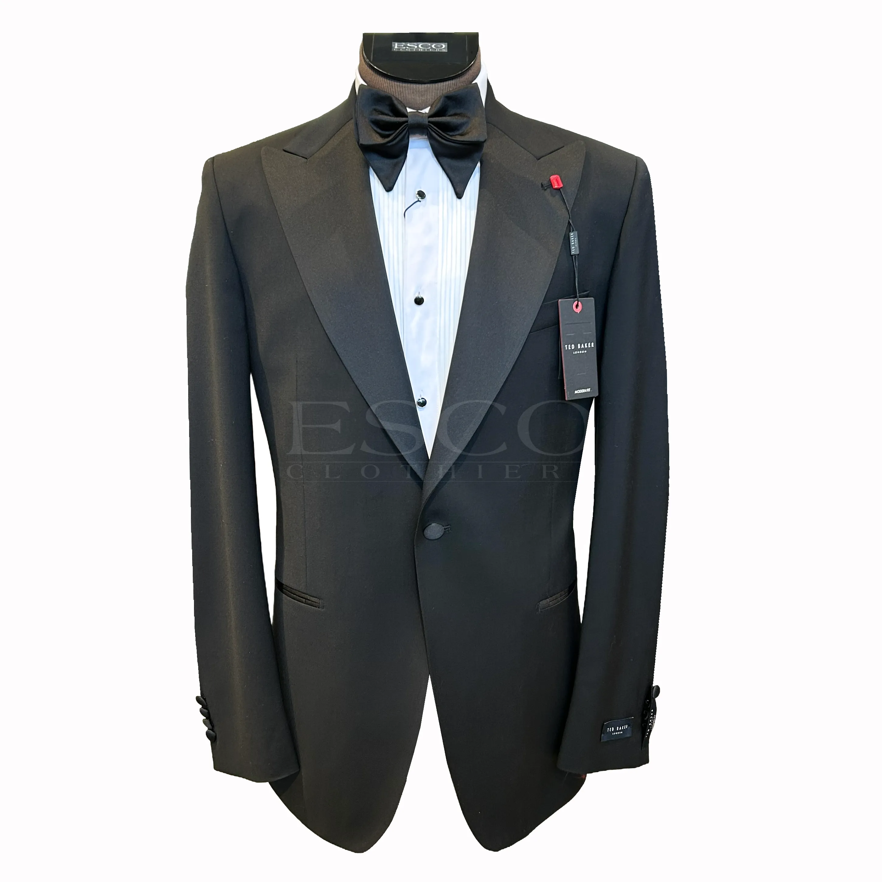 TED BAKER 2 PIECE TUXEDO- Black sold by Esco Clothiers