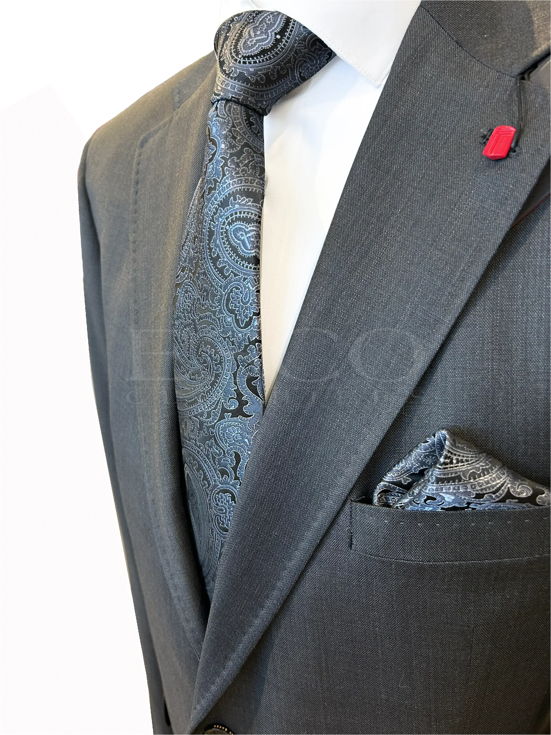 TED BAKER 2 PIECE SUIT- Dark Grey sold by Esco Clothiers product image thumbnail 2