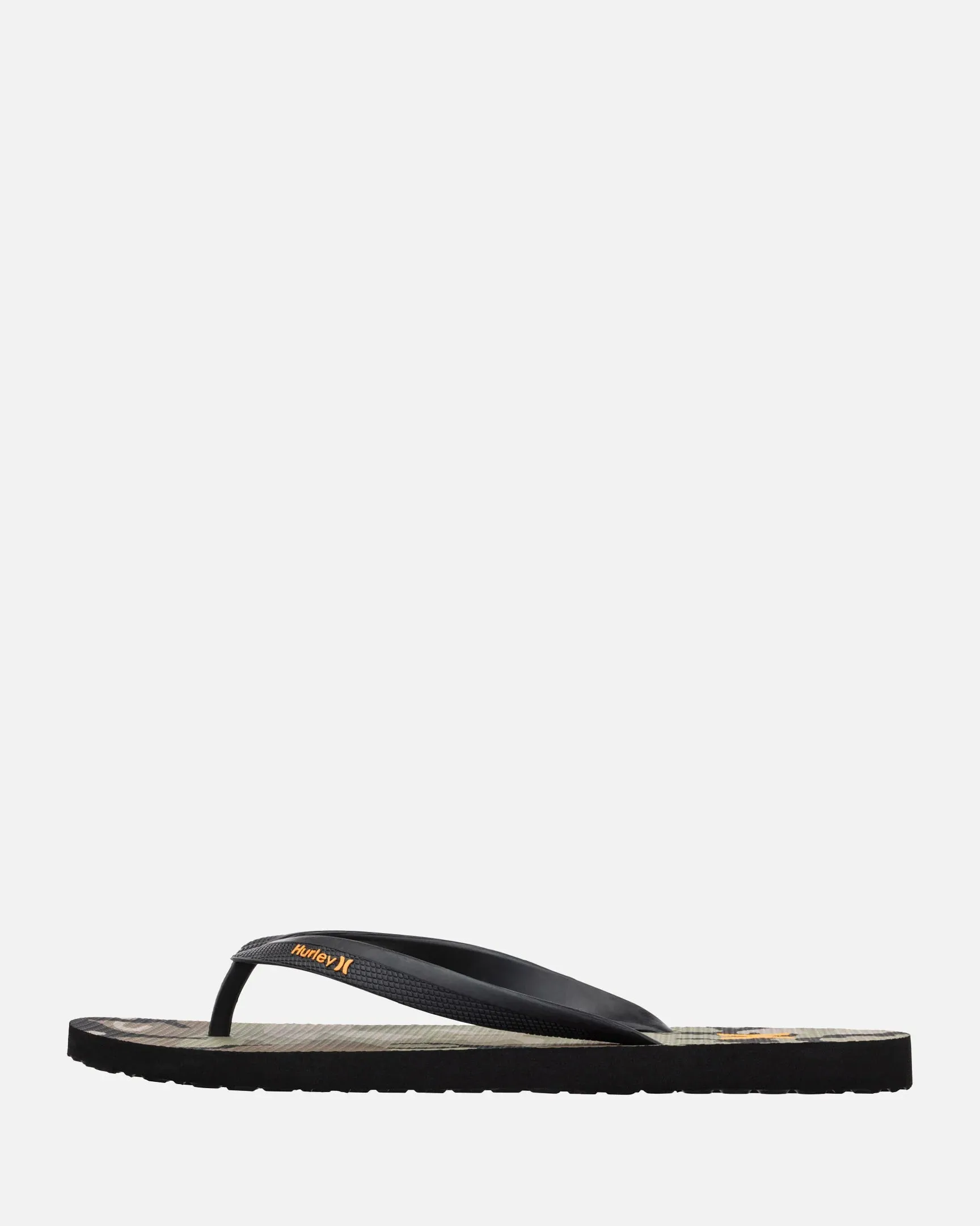 Hurley Icon Printed Black Flip Flop Sandal sold by Esco Clothiers product image thumbnail 3
