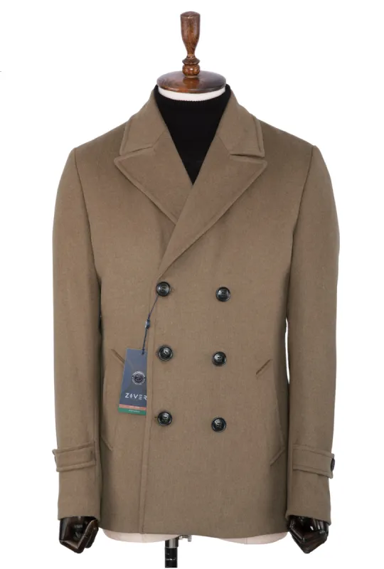 ZIVER COAT- CAMEL sold by Esco Clothiers