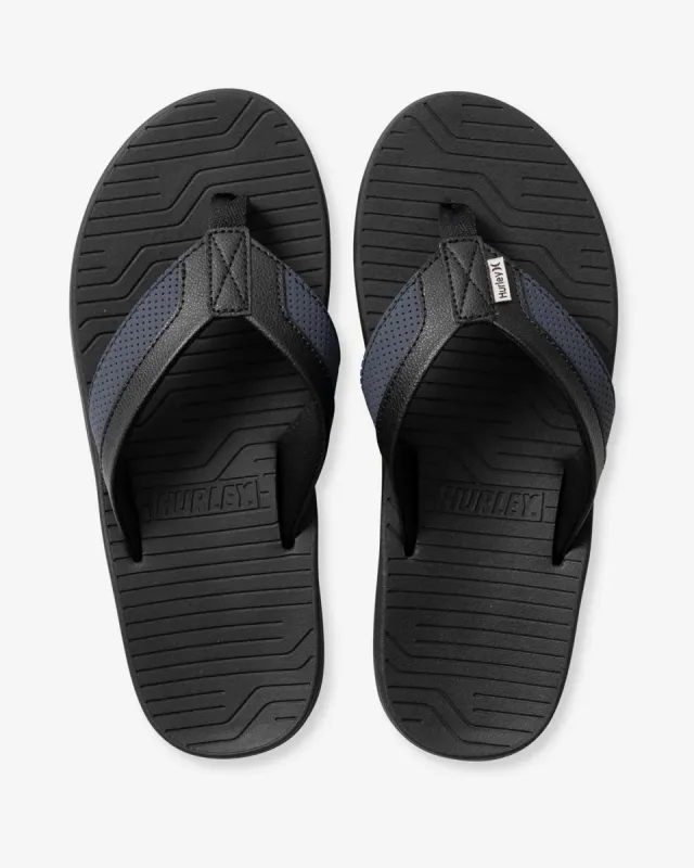 HURLEY FASTLANE MOLDED SANDAL-Black sold by Esco Clothiers