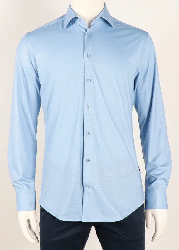 HORST LONG SLEEVE SHIRT- LIGHT BLUE sold by Esco Clothiers