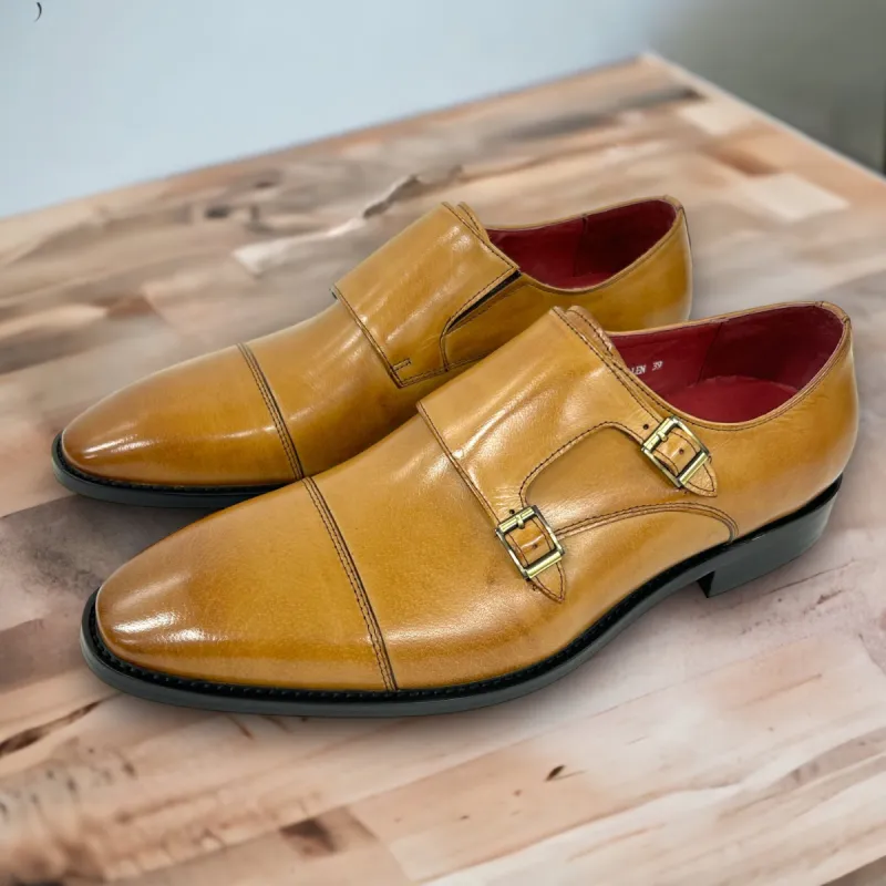 LIAM DANIEL DRESS SHOES- ALEN TAN sold by Esco Clothiers