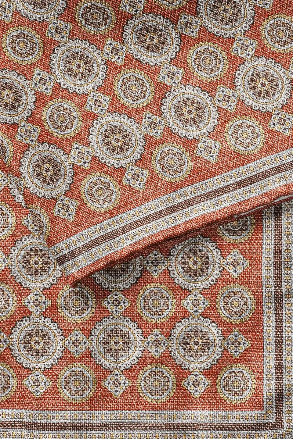 JACK VICTOR SILK POCKET SQUARE sold by Esco Clothiers product image thumbnail 2