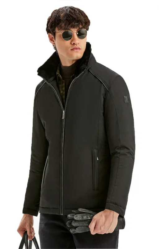 ZIVER WINTER JACKET- BLACK sold by Esco Clothiers