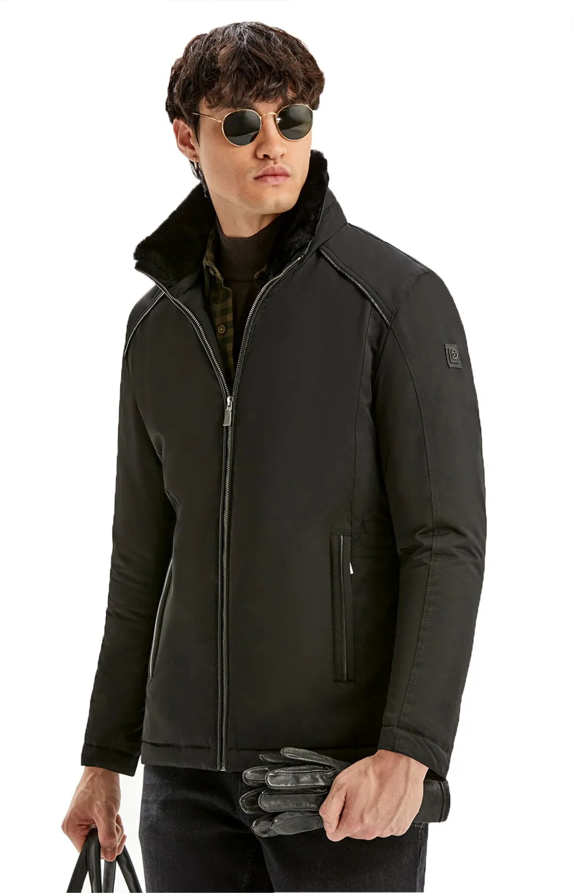 ZIVER WINTER JACKET- BLACK sold by Esco Clothiers