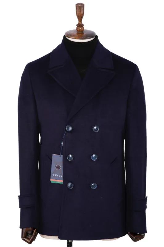 ZIVER COAT- NAVY sold by Esco Clothiers
