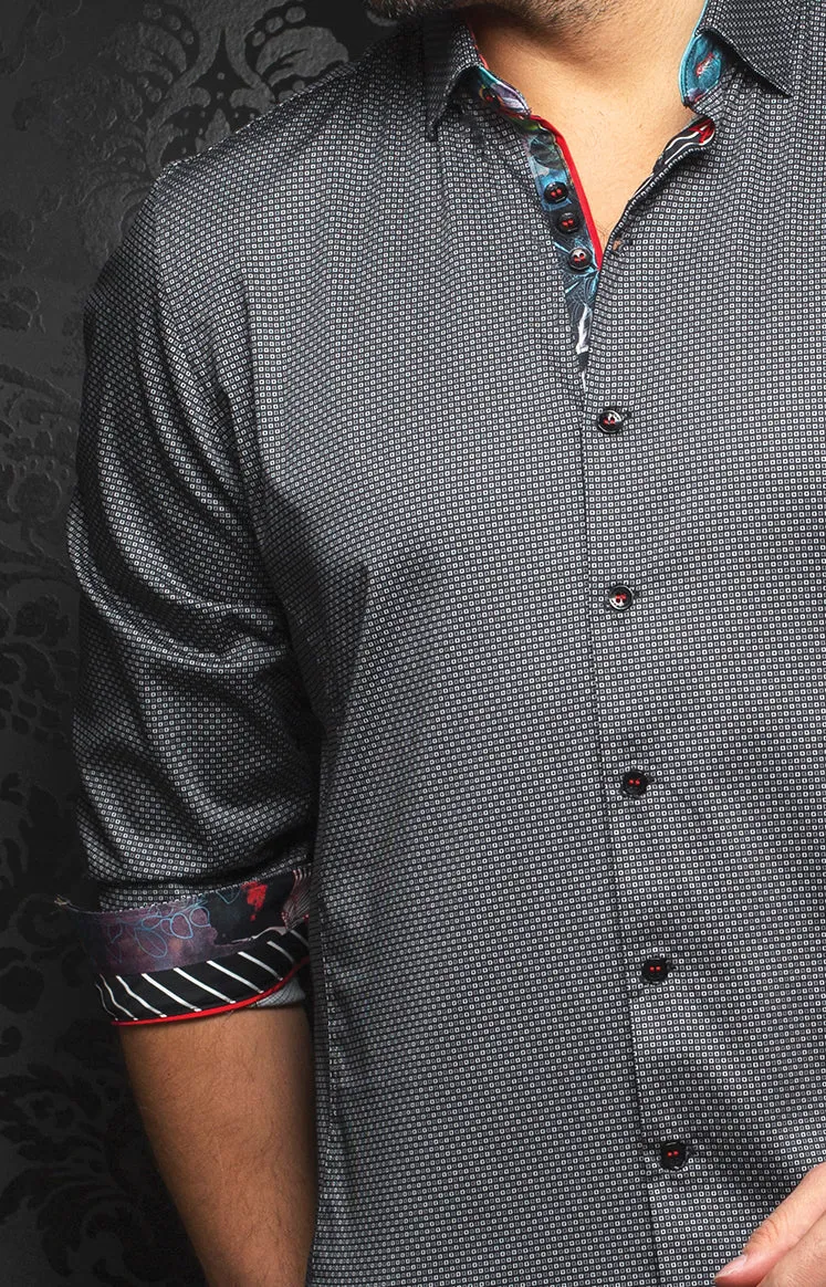 AU NOIR SHIRT- DION BLACK sold by Esco Clothiers product image thumbnail 2
