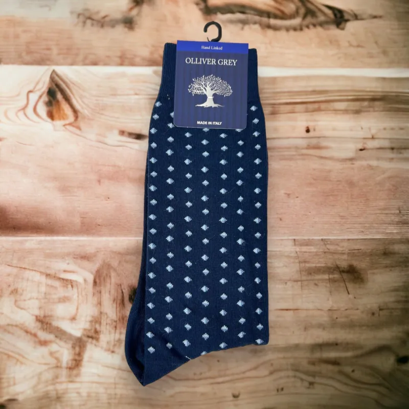 OLLIVER GREY DRESS SOCKS sold by Esco Clothiers