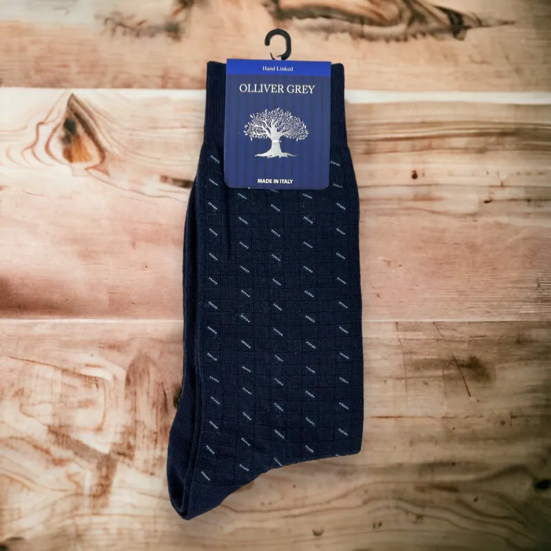 OLLIVER GREY DRESS SOCKS sold by Esco Clothiers