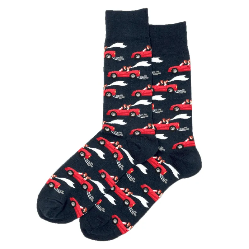 HOTSOX MEN'S CREW SOCKS- JUST MARRIED sold by Esco Clothiers