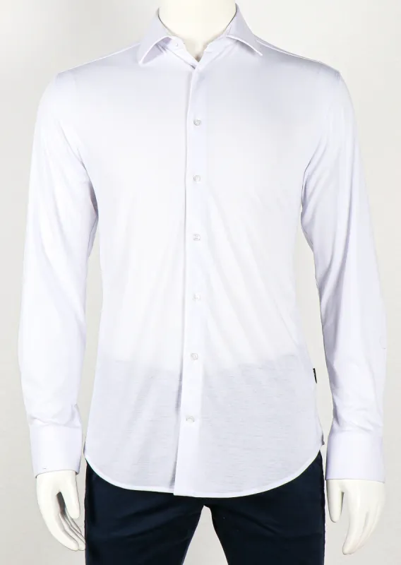 HORST LONG SLEEVE SHIRT- WHITE sold by Esco Clothiers