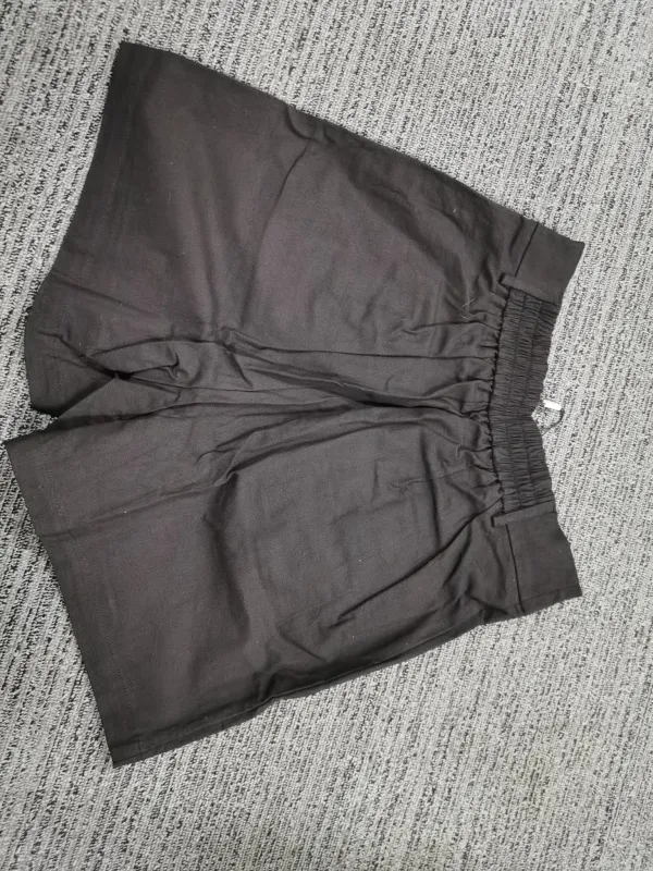 Kate Kasin Women's Casual Shorts Elastic High Waisted Pocket Front Wide Leg Vintage Cargo Shorts with Belt for Streetwear sold by Kate Kasin