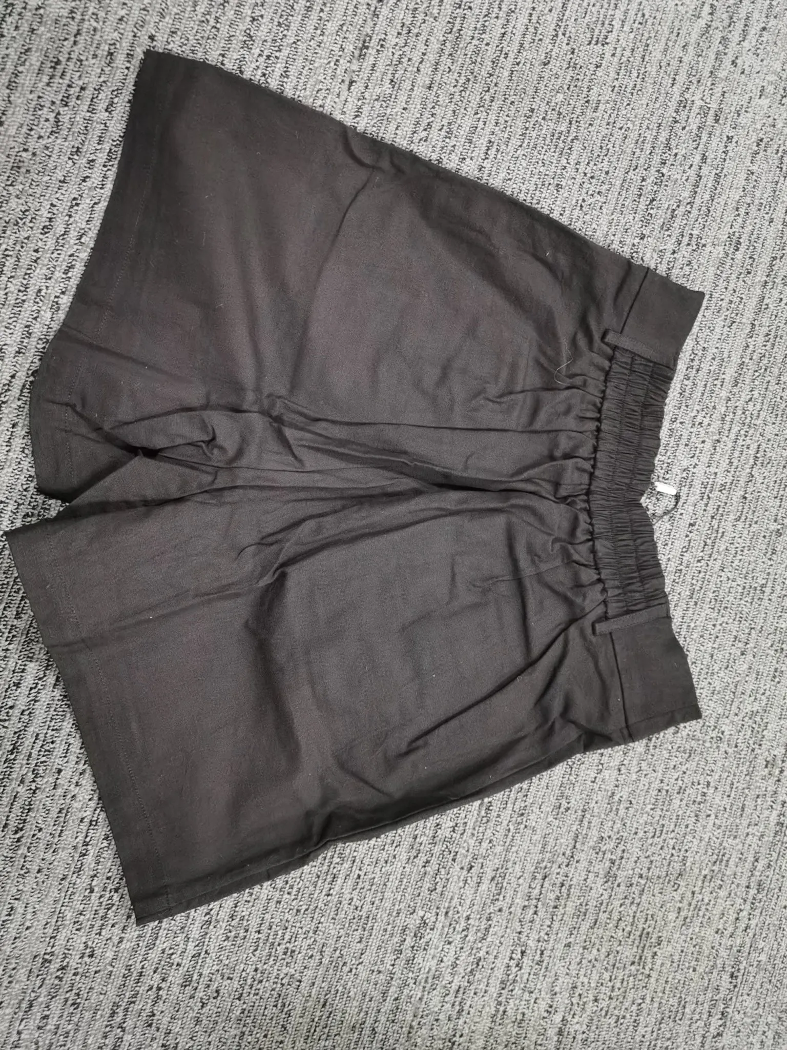 Kate Kasin Women's Casual Shorts Elastic High Waisted Pocket Front Wide Leg Vintage Cargo Shorts with Belt for Streetwear sold by Kate Kasin