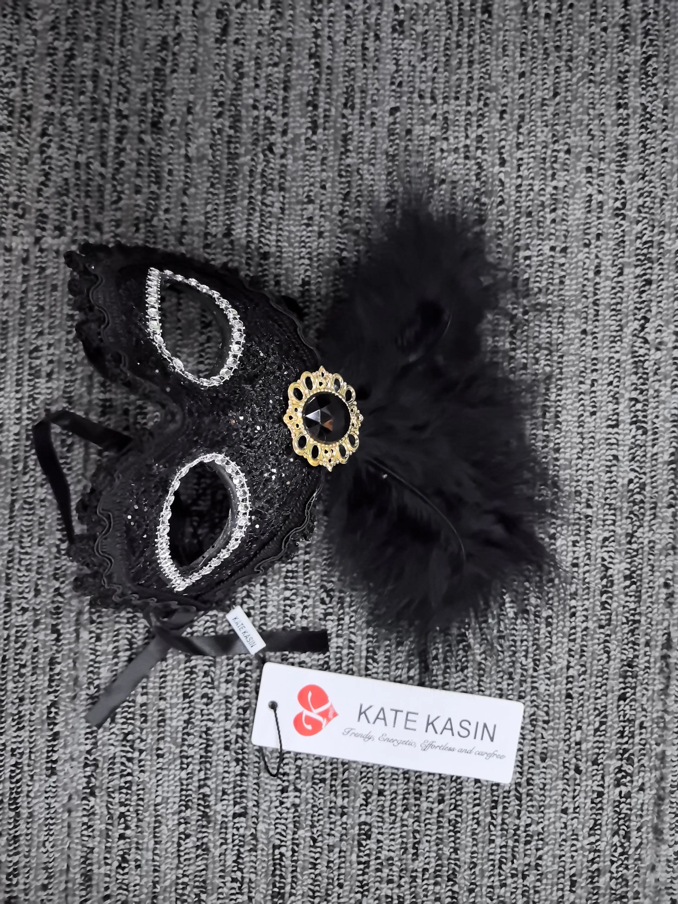 Kate Kasin Party mask Venetian of Realistic Silicone Masquerade Half face Mask sold by Kate Kasin product image thumbnail 2