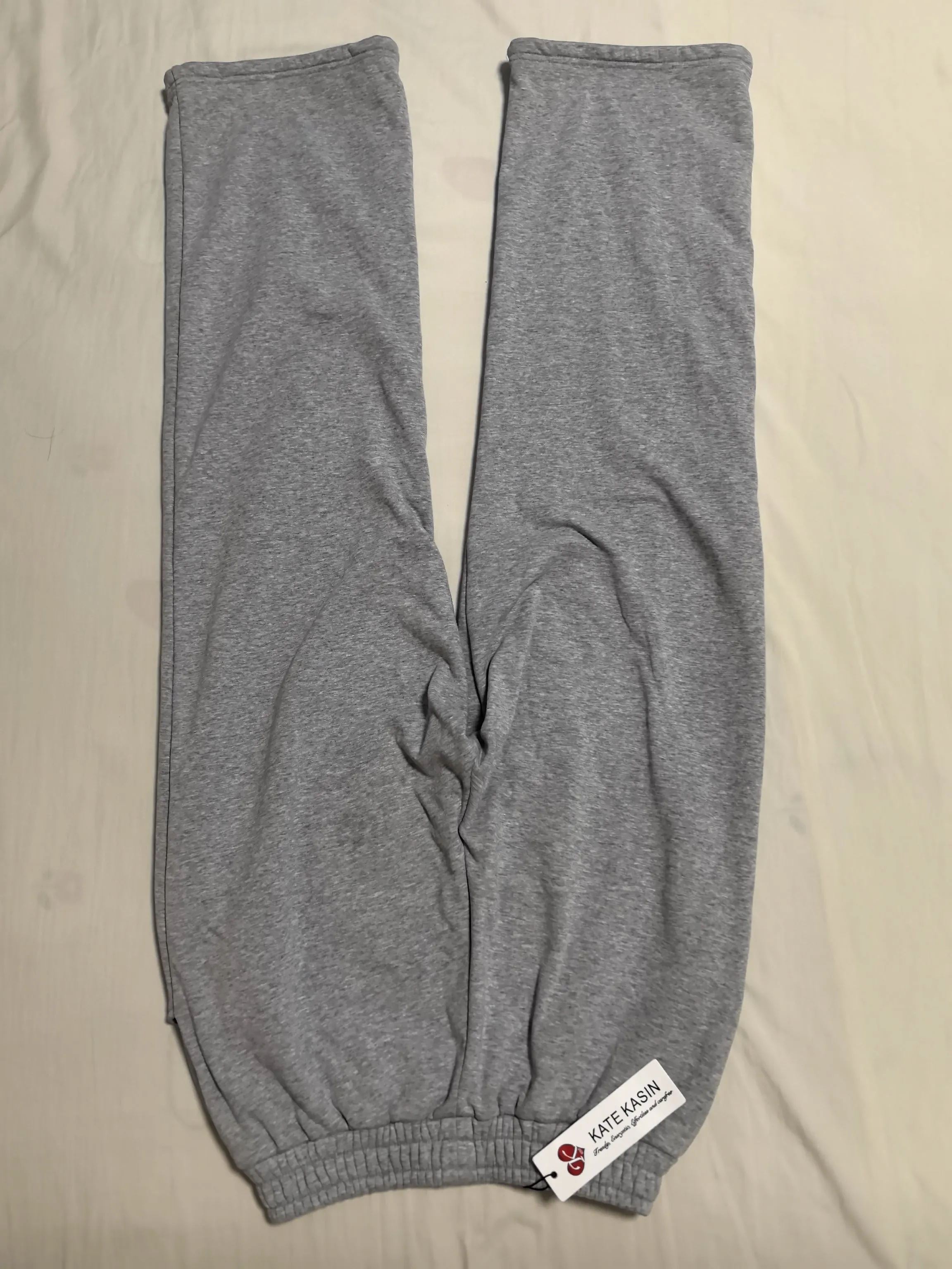 Kate Kasin Womens Sweatpants 2025 Baggy Wide Fleece Lined Straight Leg Pants sold by Kate Kasin product image thumbnail 2