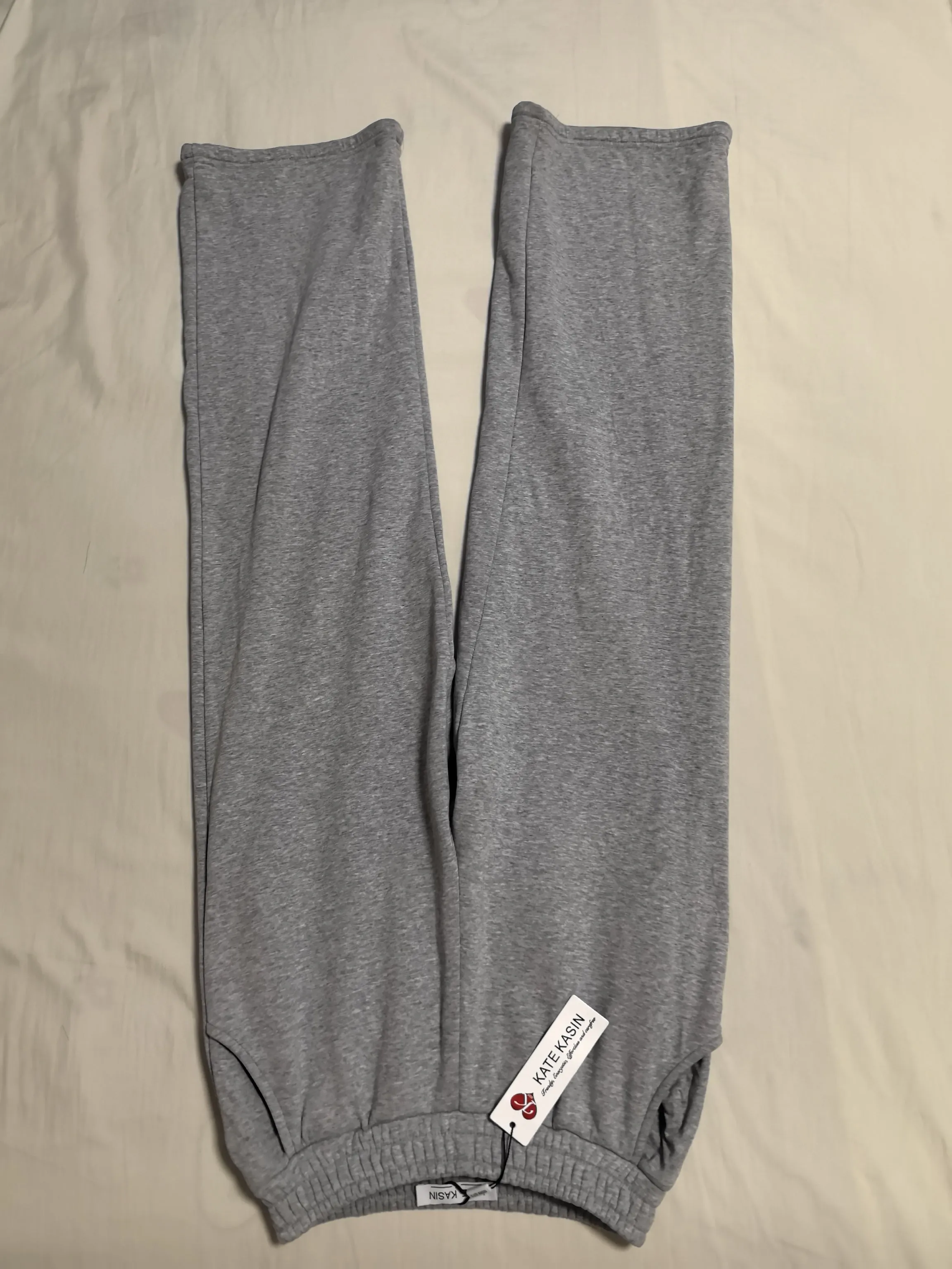 Kate Kasin Womens Sweatpants 2025 Baggy Wide Fleece Lined Straight Leg Pants sold by Kate Kasin