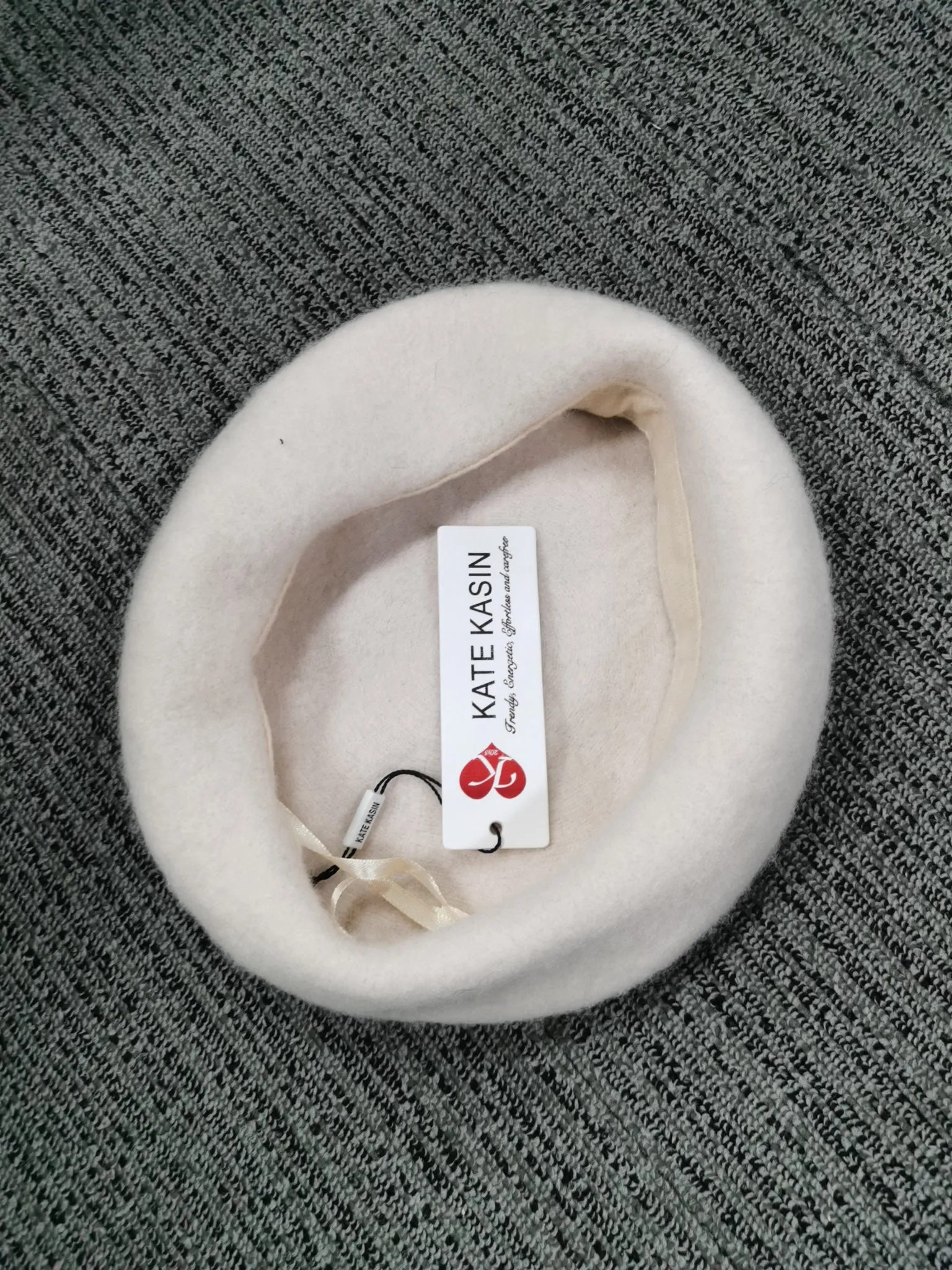 Kate Kasin Cashmere Slouchy Knit Beanie Hat for Women Winter Soft Warm Ladies Wool Knitted Hat sold by Kate Kasin product image thumbnail 5