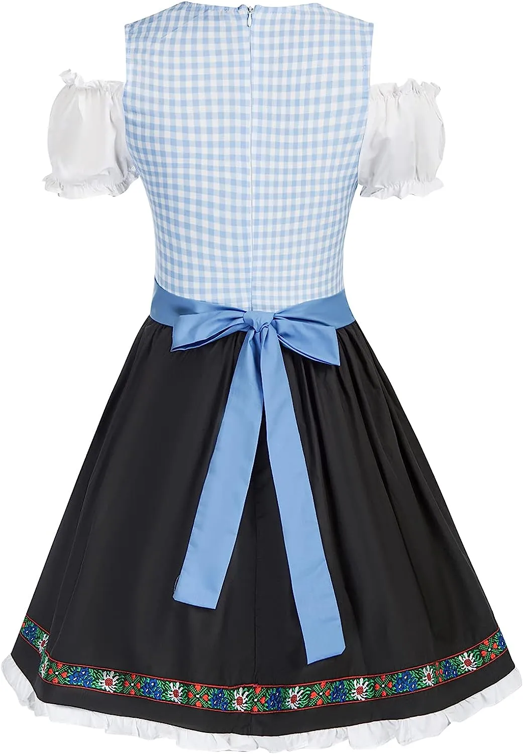 Women's German Dirndl Dress Costumes for Traditional Bavarian Oktoberfest Carnival Halloween sold by Kate Kasin product image thumbnail 5
