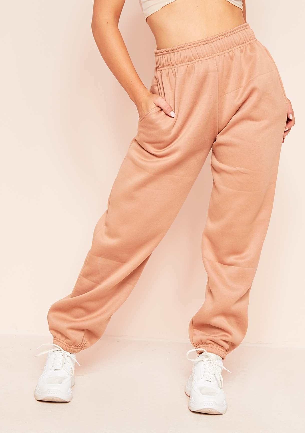 Davina Tan Basic Cuffed Joggers sold by Missy Empire