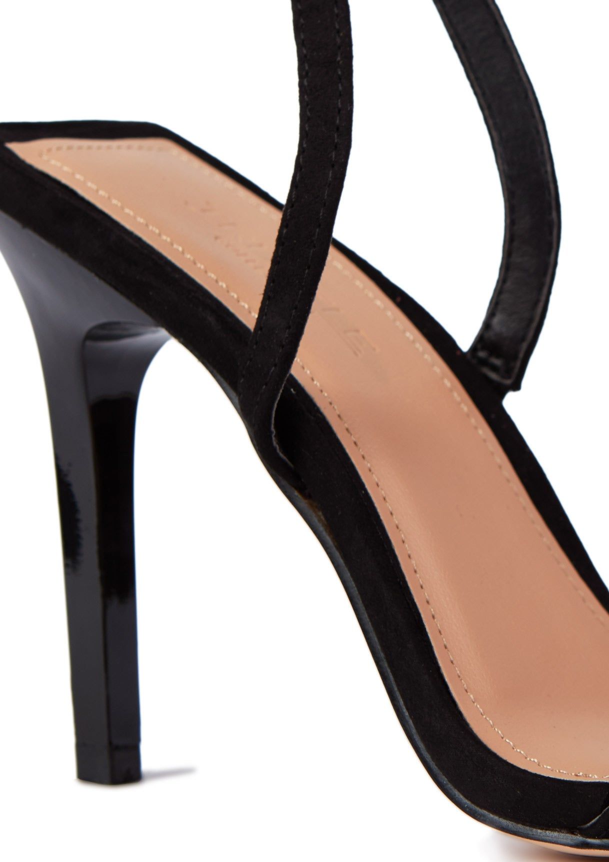 Black Square Strap Heels sold by Missy Empire product image thumbnail 3