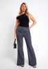 Lidia Black Super Soft Off The Shoulder top sold by Missy Empire