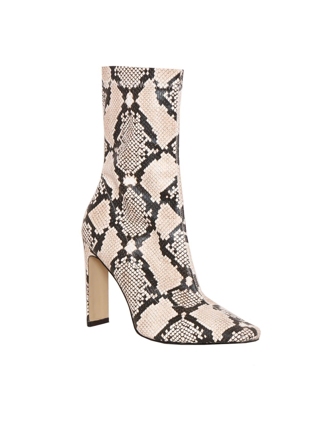 Perla Snake Print Boots sold by Missy Empire product image thumbnail 5