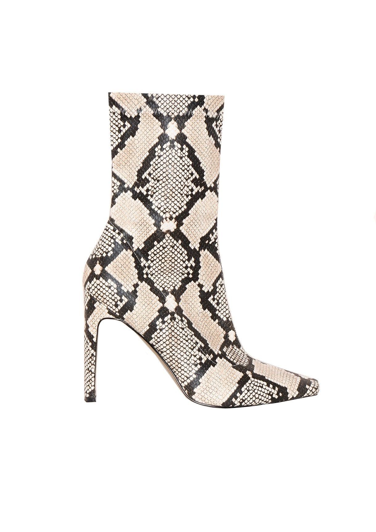 Perla Snake Print Boots sold by Missy Empire product image thumbnail 2