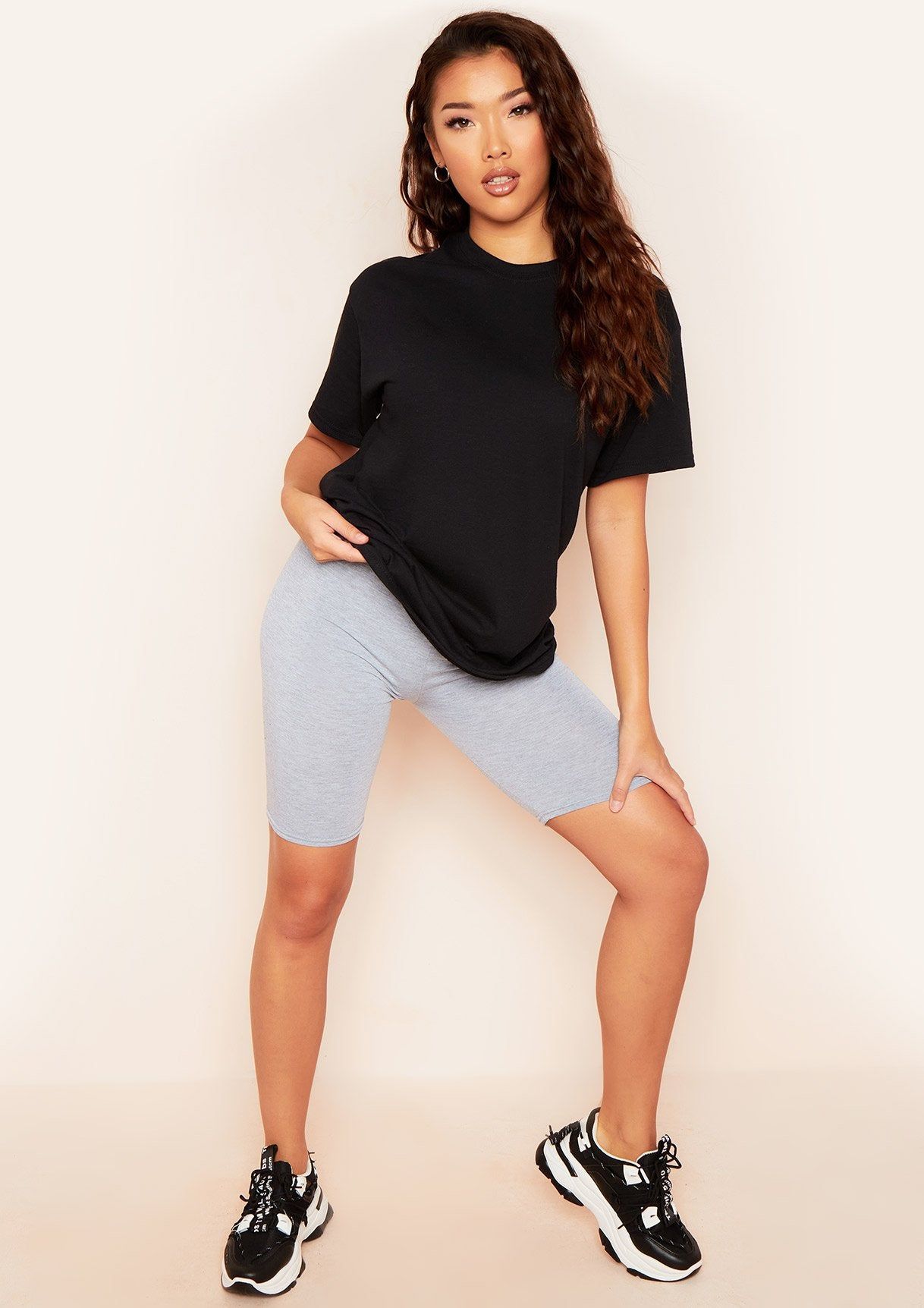 Hayden Black Angel Energy Slogan Oversized T-Shirt sold by Missy Empire product image thumbnail 4