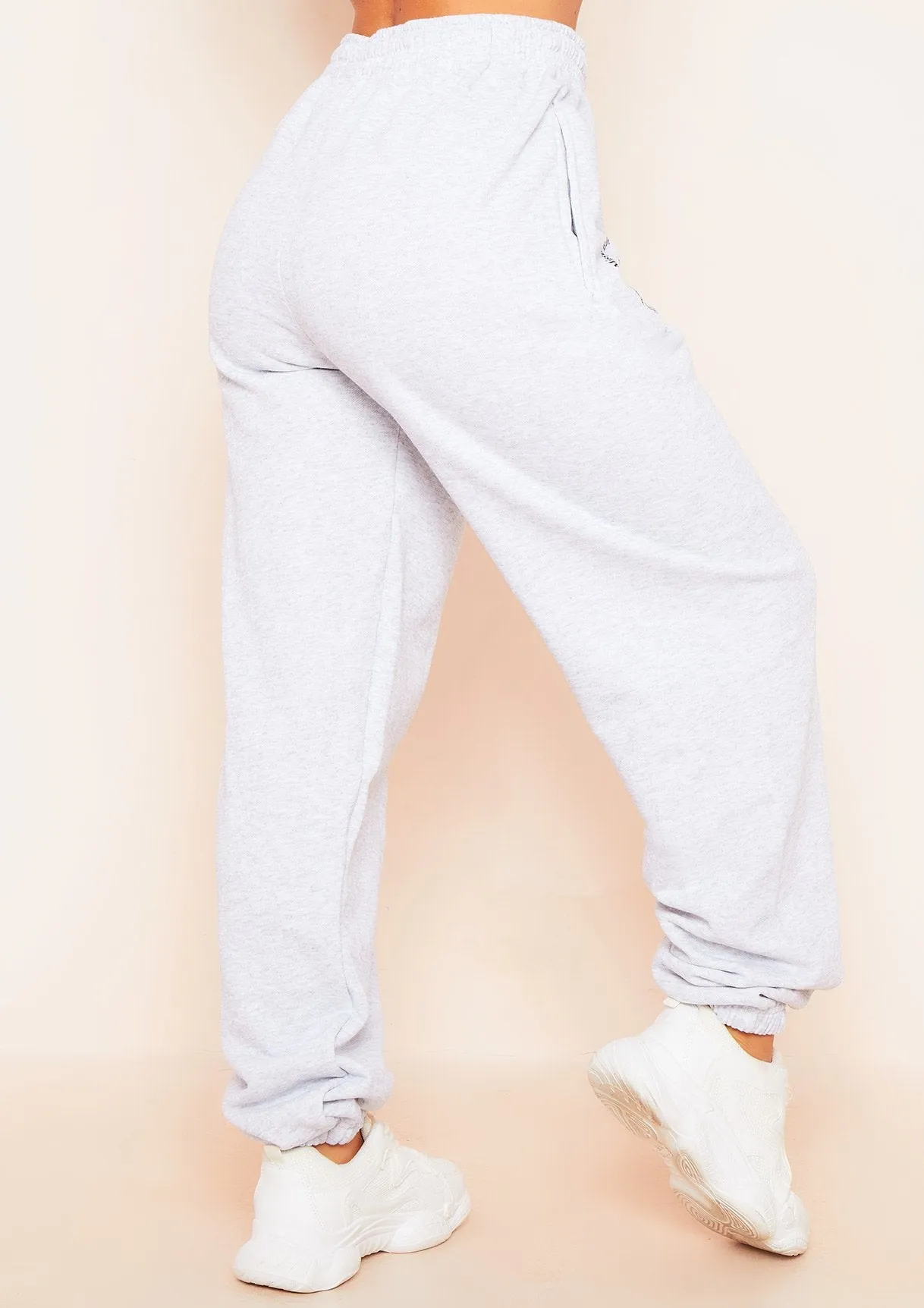 Liliana Grey 'Missy' Slogan Casual Joggers sold by Missy Empire product image thumbnail 3