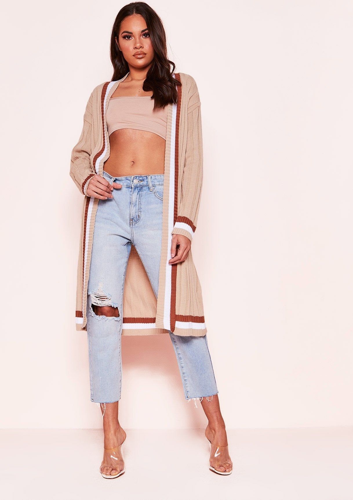 Annette Denim Light Wash Ripped Jeans sold by Missy Empire product image thumbnail 3