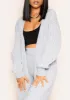 Zara Grey Longline Knitted Cardigan sold by Missy Empire