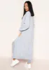 Zara Grey Longline Knitted Cardigan sold by Missy Empire