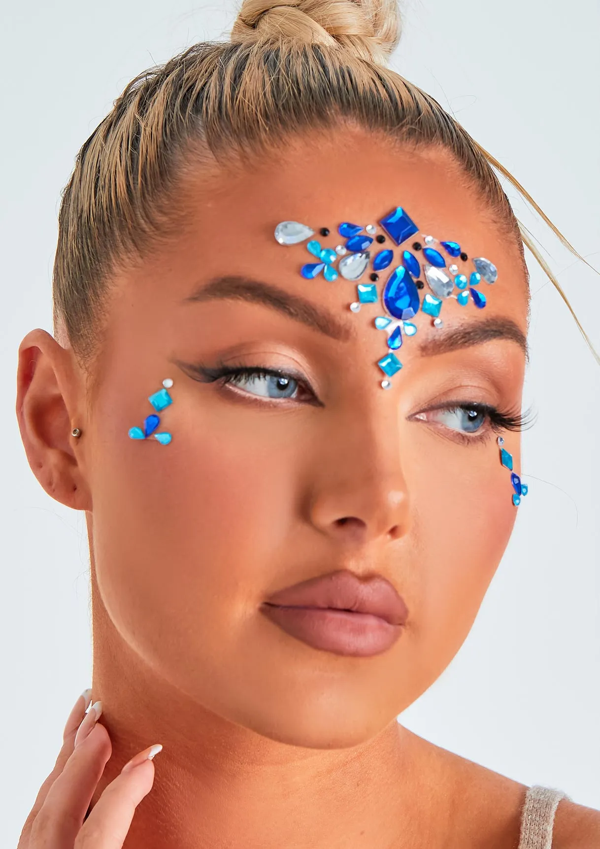 Sabrine Stick On Face Jewels sold by Missy Empire product image thumbnail 3