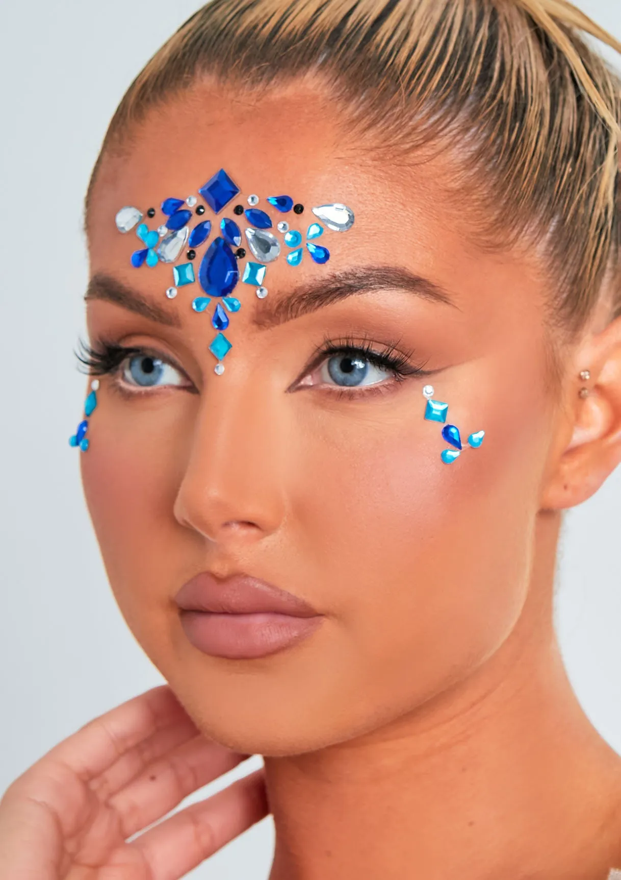 Sabrine Stick On Face Jewels sold by Missy Empire