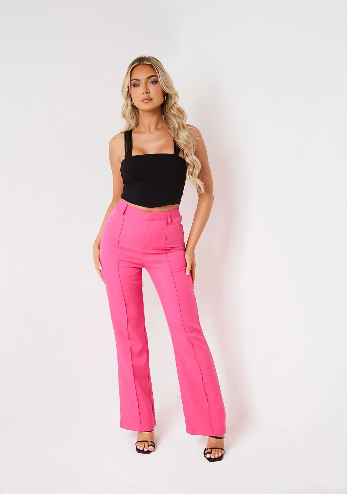 Kiana Black Mesh Sleeve Corset Top sold by Missy Empire product image thumbnail 4