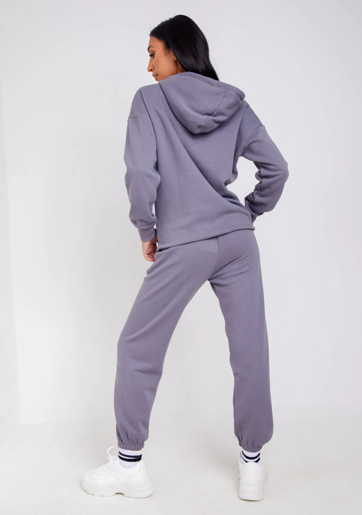 Cleo Charcoal Oversized Printed Joggers sold by Missy Empire product image thumbnail 4