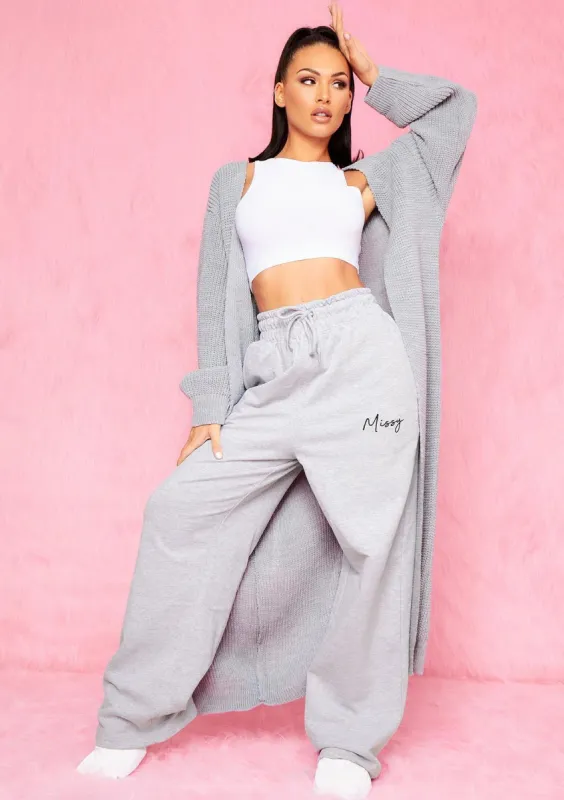 Karin Grey Missy Empire Casual Joggers sold by Missy Empire