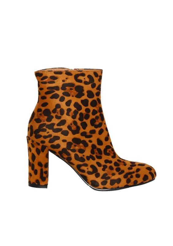 Kenya Leopard Print Boots made by Missy Empire