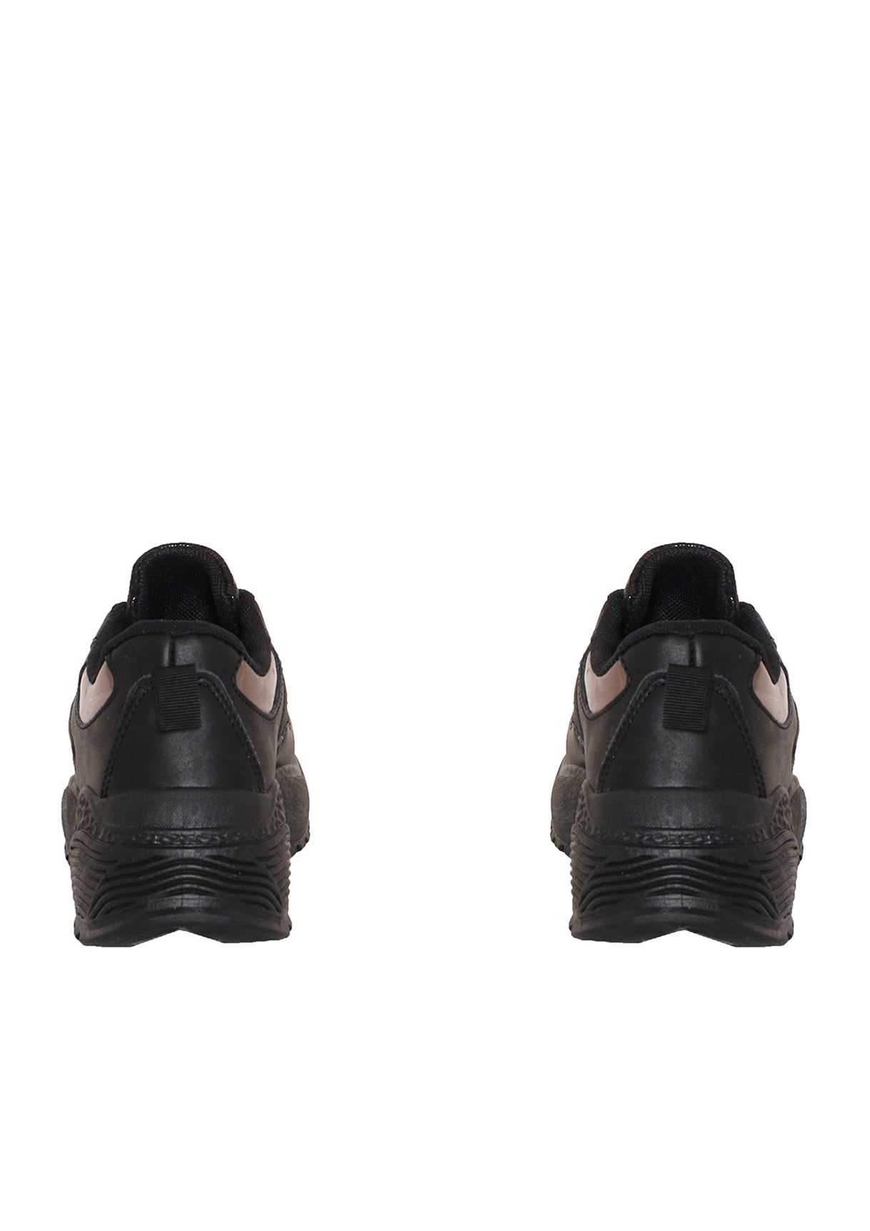 Zora Black Panel Chunky Trainers sold by Missy Empire product image thumbnail 3