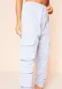 Bonnie Grey Cargo Detail Joggers sold by Missy Empire