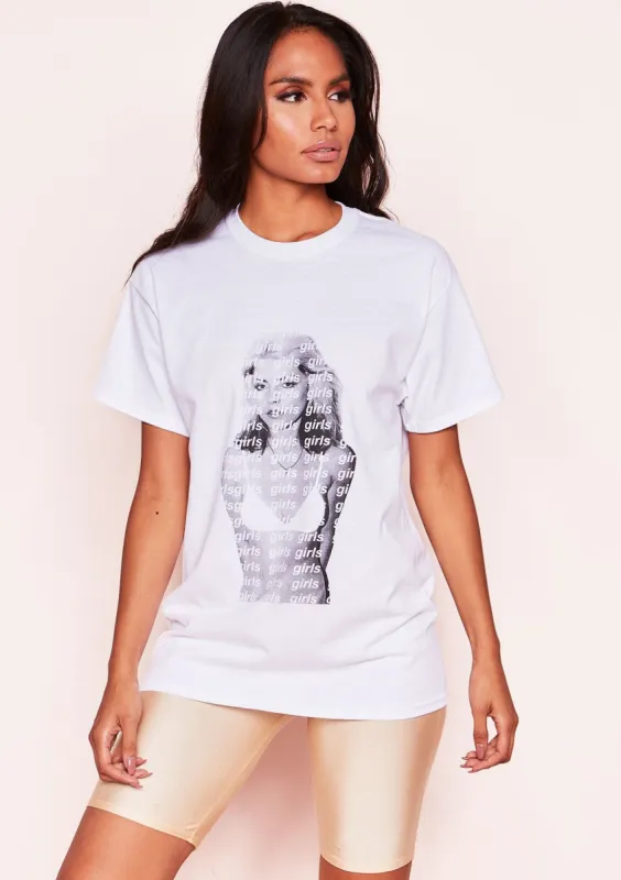 Donna Sand Disco Cycle Shorts sold by Missy Empire