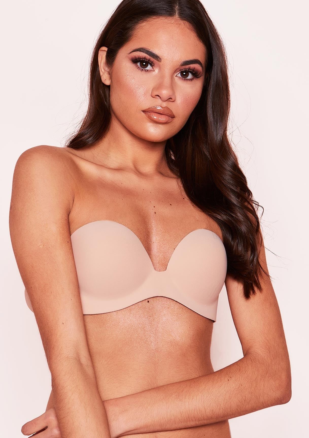 Ann Nude Push Up Self-Adhesive Bra sold by Missy Empire