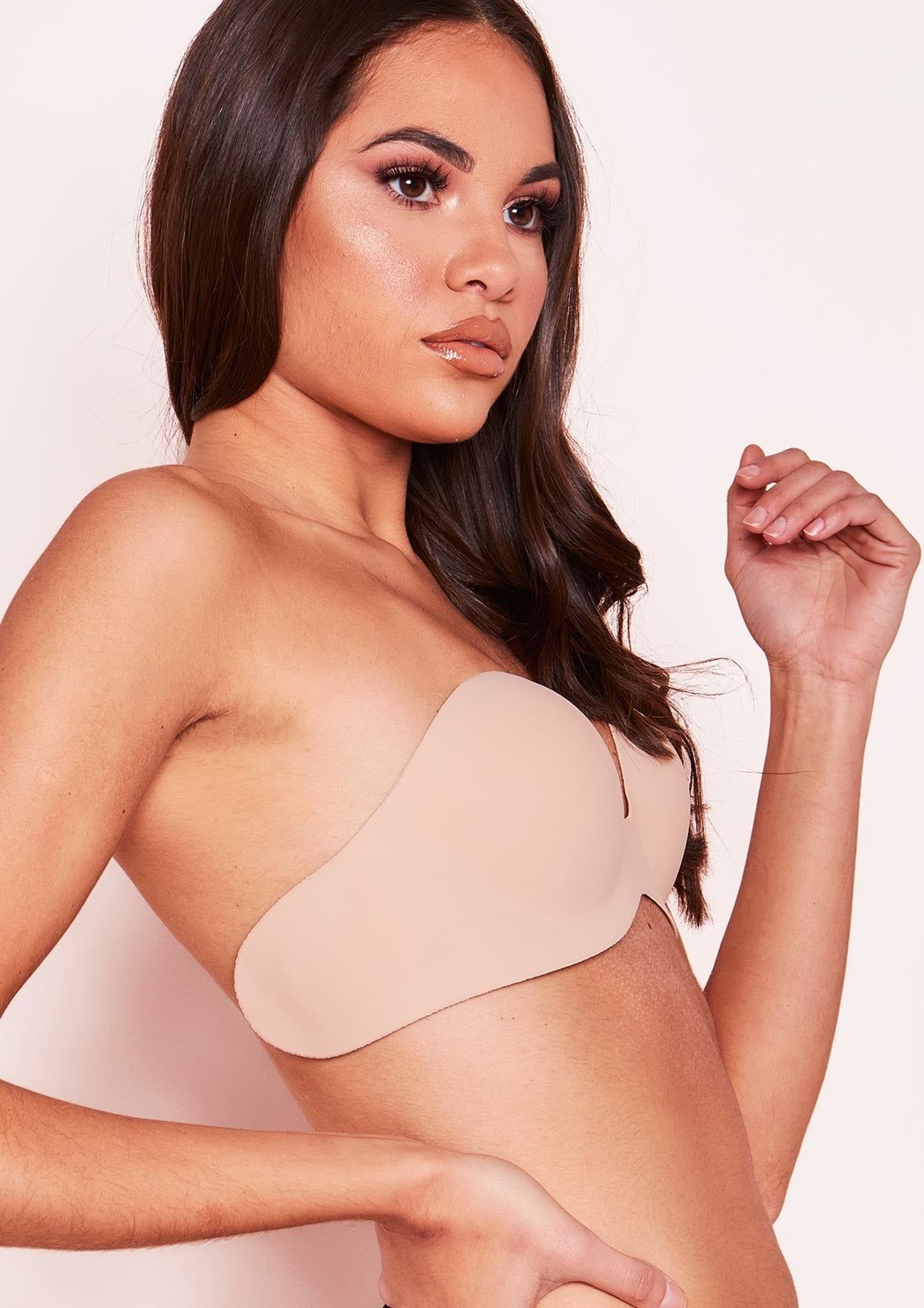 Ann Nude Push Up Self-Adhesive Bra sold by Missy Empire product image thumbnail 2