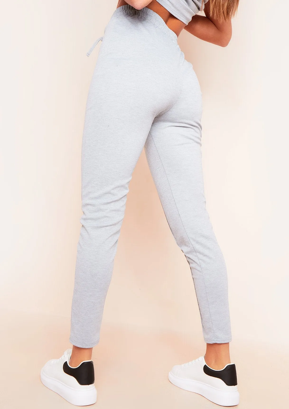 Nala Grey Seam Detail Trousers sold by Missy Empire product image thumbnail 4