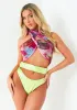 Eleanor Hot Pink Floral Printed Sarong Scarf sold by Missy Empire