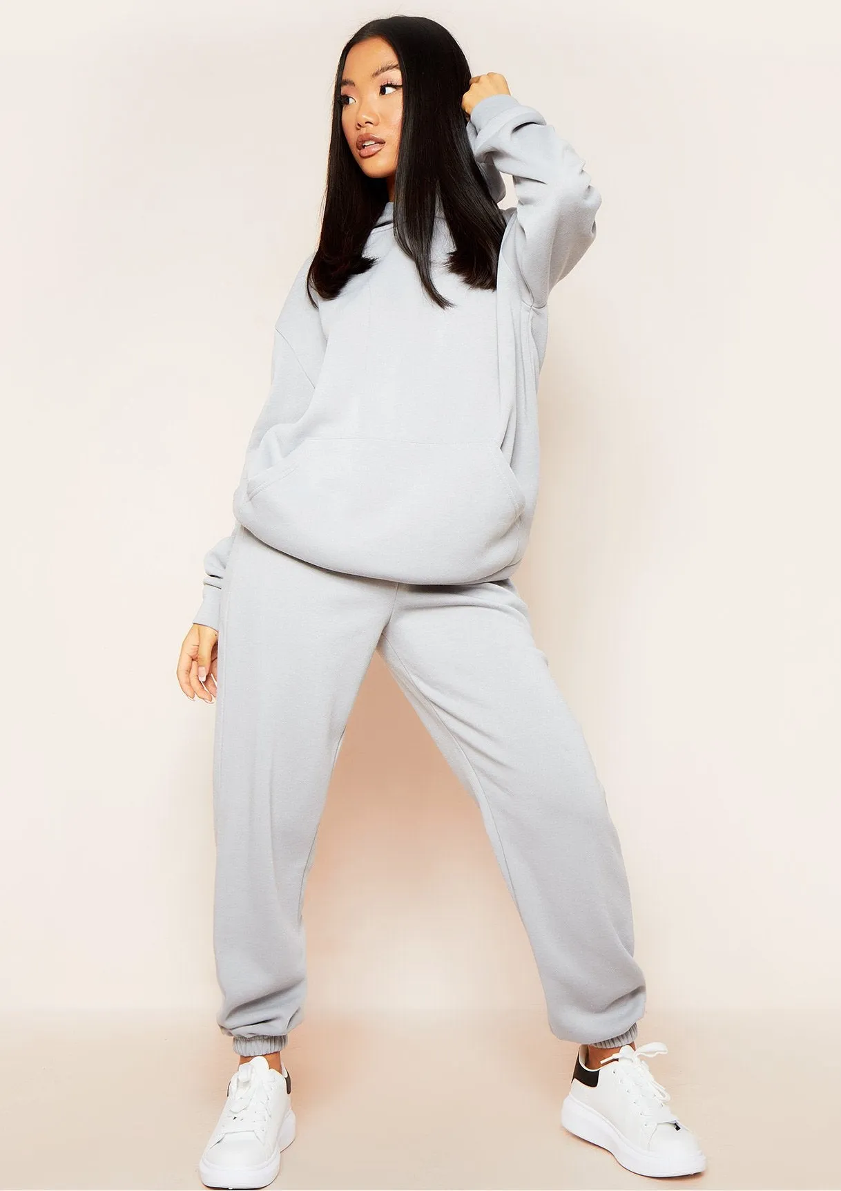 Alana Pastel Blue Casual Joggers sold by Missy Empire product image thumbnail 4